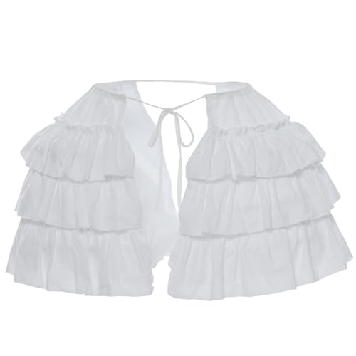 BPURB Pannier Petticoat Women Victorian Bustle Cages Hoop Skirt Cage