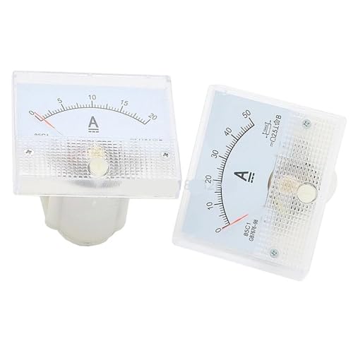 Ampèremètre analogique CC pointeur mécanique 250A pour une lecture de courant instantanée