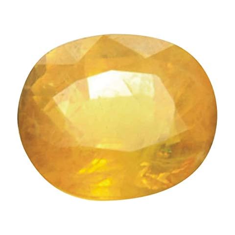 4 Carat Natural Yellow Sapphire Certified Gemstone Cover