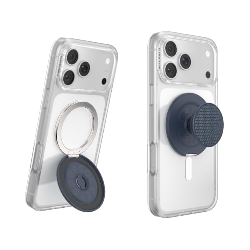 PopSockets �L�b�N�A�E�g�O���b�v MagSafe�p ���߉\�ȃL�b�N�X�^���h �c�����܂��͉������p �}�O�l�b�g�X�^���h �l�C�r�[�u���[ ���[���b�g�l�C�r�[