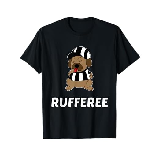Rufferee - Funny Referee Dog T-Shirt