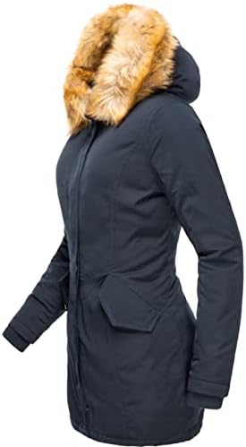 Marikoo Karmaa Damen Parka Winterjacke warm gefüttert Beige Größe S -, 109,95