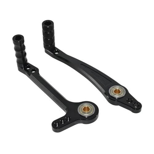 Levier vitesse ou frein moto CNC en aluminium usiné pour commandes reculées de précision