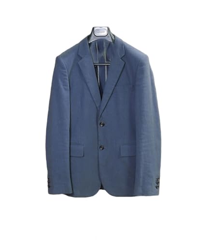 Men's Work Office Suit Blazer Single Breasted Button Coat for Wedding Formal3