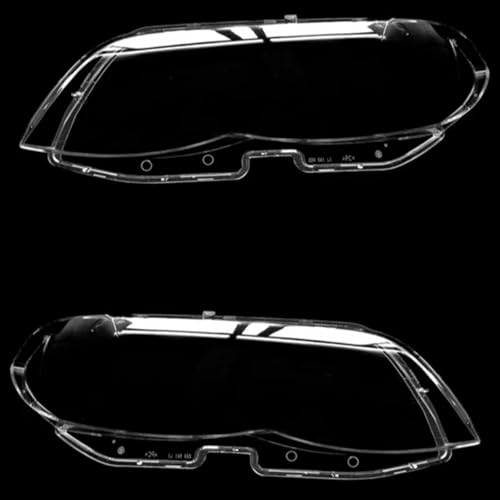 Verre phare avant BMW X5 E53 Facelift 2004-2006 coque de lentille