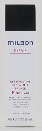 Milbon Apprêt réparateur cheveux fins 120ml soin thermo-protecteur anti-casse