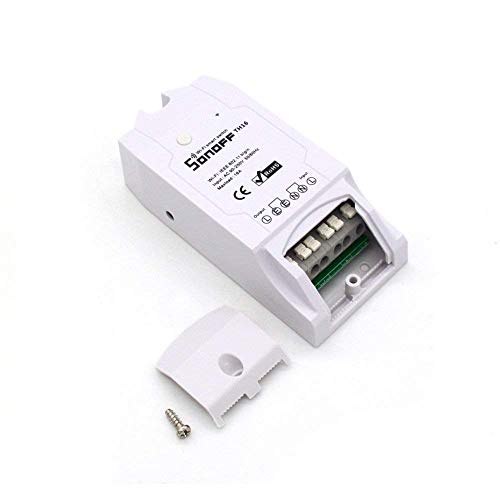 RPS Sonoff TH16 Control WiFi de Temperatura y Humedad. Smart Switch Controlador Inteligente Interruptor Remoto para Hogar Inteligente. Compatible Alexa y Google Home