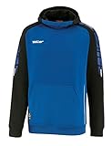 Kapuzenpulli »sallerX.72« 105 blau-schwarz Gr. L