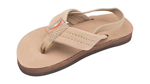 Rainbow Sandals Kid's Single Layer Premier Leather Sandals, Sierra Brown, Kid's 5-6 B(M) US