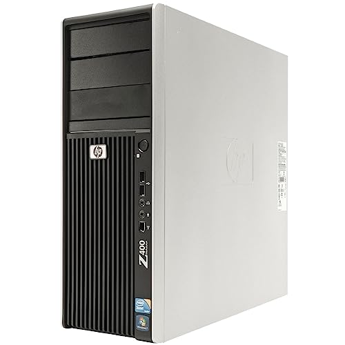 HP Workstation Z400 Tower PC Desktop Intel i7-960 RAM 16GB SSD 240GB Grafikkarte AMD Radeon RX 470 8GB Windows 10 Pro - (Generalüberholt) – Bild 3