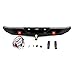 LCX Racing 1/10th RC Crawler Car CNC Machined Aluminum Rear Bumper for RC Car Traxxas TRX4 TRX6 Axial SCX10 II SCX10 III Gen7 Gen8, Upgrades Parts Accessories