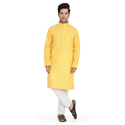 Image of Royal Kurta Mens Cotton Kurta Pyjama Set