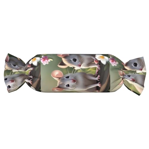 Almohada de espuma viscoelástica negra tamaño único