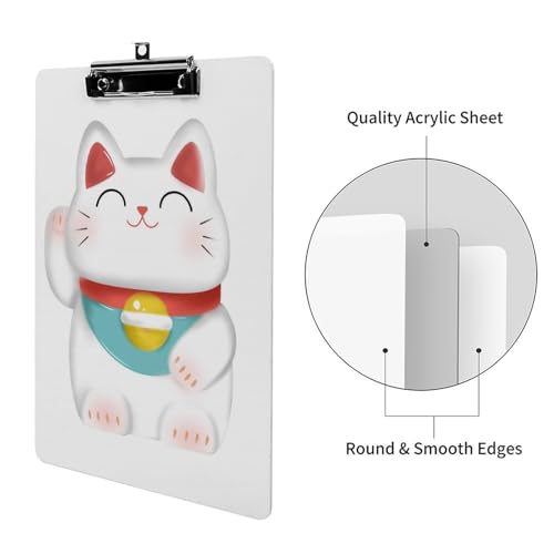 Clipboard A4 chat mignon pour organiser vos documents au bureau - 3