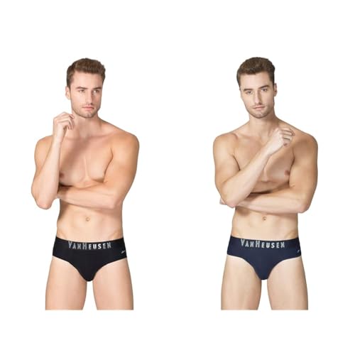 Image of Van Heusen Men's Briefs | Air Series| Light as air |Ultralight for superior comfort| Mesh Fabric | Breathable Active Trunks - Moisture-Wicking| Sweat Absorbant | Stretch Cotton Blend| Underwear for Active Wear | Style 40007|Available in Pack of 1 & 2