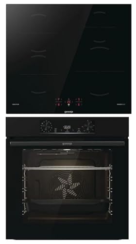 GORENJE Backofen-Set JUMP SET PYRO/I, mit Teleskopauszug nachrüstbar, Pyrolyse-Selbstreinigung, Pyrolyse: Selbstreinigung durch hohe Hitze ohne Chemie