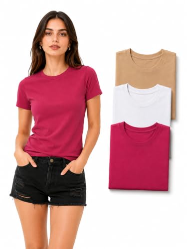 Image of London Hills tops for woman | tshirt for woman | t shirt for womans| tops for women western | western tops for woman's | women t shirt | women tees | gym tshirt for women workout | t shirts Round Neck