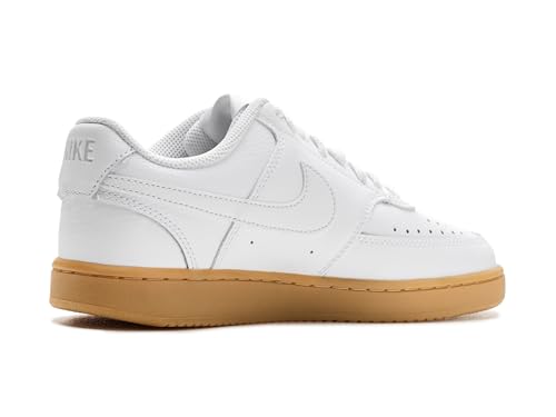 Nike Nike Men's Court Vision Low White/White/Photon Dust/Gum Light Brown 10 Medium