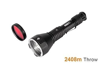 Amazon | Acebeam W30 Long Range LEP Flashlight - 500 Lumens