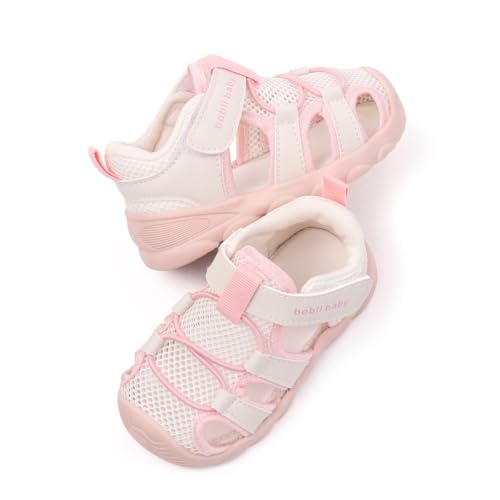 Toddler Little Kid Girls Boys Sandals Dress Shoes Premium Rubber Sole Closed-Toe Non-Slip Shoes Soft First Walkers Shoes4