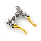 EJUOYO Levier d'embrayage de Frein et de Frein CNC, maître Cylindre, réservoir, Convient pour Yamaha YZ125 YZ WR 250 450 426 FX Moto(4)