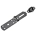 Richelieu Hardware 320FBR Heavy-Duty Hasp, Black