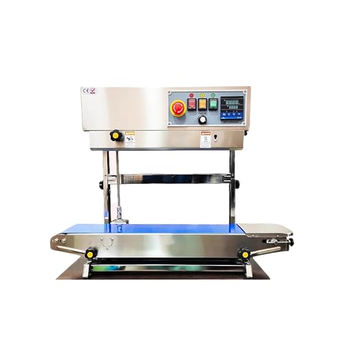 Sonic Industries TOP Model Vertical Band Sealer FR900 - Stainless Steel Body, High-Speed, Continuous Sealing Machine
