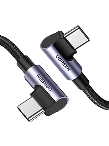 UGREEN L字 USB Cケーブル【PD 100W/5A急速充電 1M】ナイロン編み usb-c タイプc ケーブルMacBook Pro/Air、Matebook、iPad Pro 2020、Chromebook、Pixel 4 XL、 Galaxy S20 S10 Note 10、など対応(映像が出力対応できません) UGREEN L字 USB Cケーブル【PD 100W/5A急速充電 1M】ナイロン編み usb-c タイプc ケーブルMacBook Pro/Air、Matebook、iPad Pro 2020、Chromebook、Pixel 4 XL、 Galaxy S20 S10 Note 10、など対応(映像が出力対応できません)
