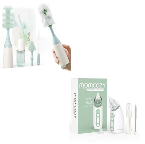 Image of Momcozy Bottle Brush Kit & Baby Nasal Aspirator