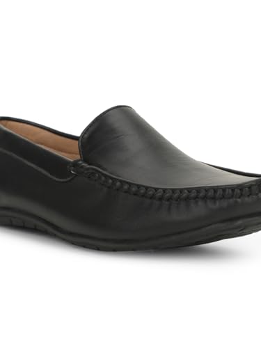 Image of Bata 8516,Ben Crumbled E Black Loafer Slipon Casual Shoes for Men