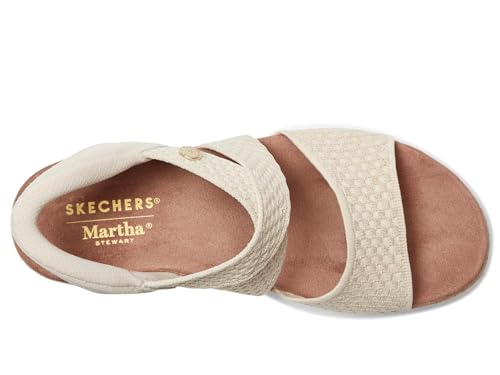 Skechers Women's Martha Stewart's Beverlee Lux-Striking Beauty Hands Free Slip-ins Wedge Sandal2
