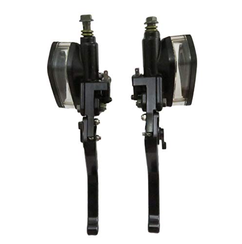 Xspander CNN-7/8-22MM Cnc Aluminum 7/8 Inch (22Mm) Universal Motorcycle Dual Hydraulic Brake Clutch Master Cylinder Reservoir Lever Fits For 50Cc-300Cc Sport Bike Street Bike Scooter (1 Pair thumb #2