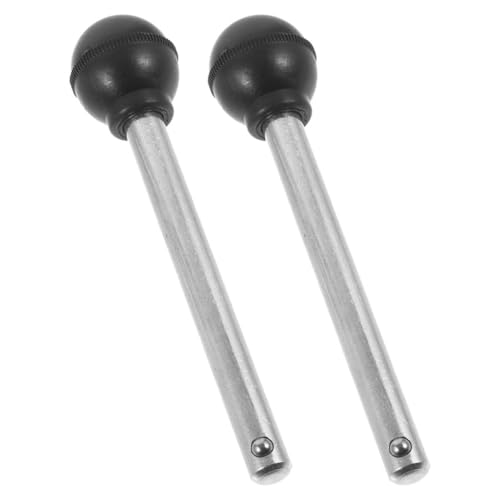 VALICLUD Pasadores de Carga Perilla de Bola 10x95 Mm, 2 Unidades, Pasadores para Pila de Pesas, Accesorios para Equipos de Fitness, Pin de Gimnasio para Máquina de Entrenamiento en Casa