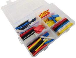 KIT CALORE SHRINK, 3:1, 180 pezzi, kit di guaine e termorestringenti, Qtà.1 | HS3:1KIT