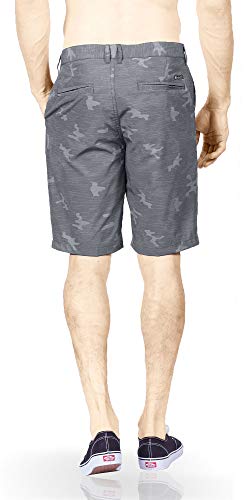 Visive Premium Hybrid Shorts Men Quick Dry Golf Stretch Board Shorts Swim Trunks Summer Big Men Green Camo - 333