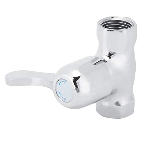 Liineparalle Household G1/2in Female Thread to G1/2in Female Straight Water Stop Valve Corrosion-resistant Water Valve Fitting Accessories