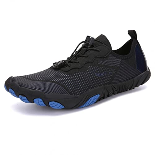 JJWC Zapatos Creek para hombre, para playa, buceo, natación, senderismo, pesca, para actividades al aire libre, agua y ocio (color : negro, talla: 38)