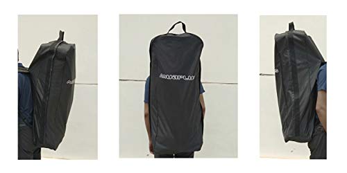 Aqua Plus 11ftx33inx6in Inflatable SUP for All Skill Levels Stand Up Paddle Board, Adjustable Paddle,Double Action Pump,ISUP Travel Backpack, Leash,Shoulder Strap,Youth & Adult Inflatable Paddle Board