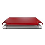 Brydge iPad Pro 10.5-inch Slimline Protective Case | Harden Polycarbonate with Silicone Coating | Integrates 10.5 Wireless Keyboard (Red)