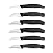 Produktbild Victorinox Swiss Classic Profi Tourniermesser-Set, 6-teilig, Schälmesser, Scharfe Küchenmesser für Obst und Gemüse, Gebogene Klingen, 6 cm, Schwarz