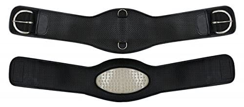 Showman Non-Slip Waffle Neoprene Roper Style Girth with Gel Center (32)