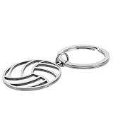 Toyvian Porte-clés Volleyball Acier Inoxydable Design Minimaliste et Chic Accessoire Spor...