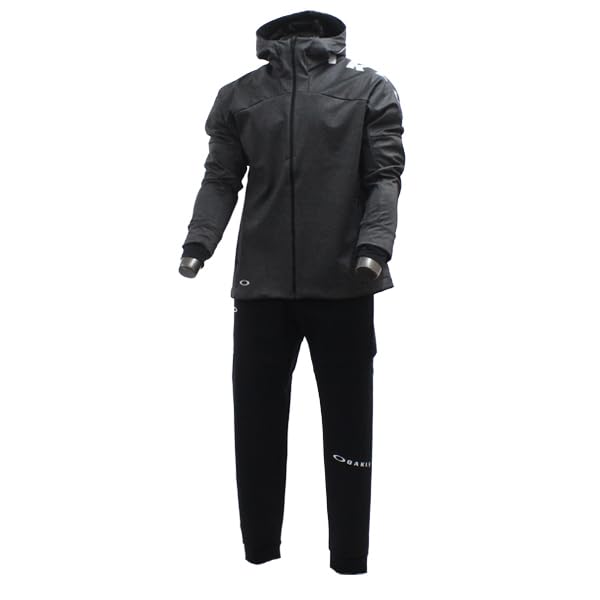 新品 OAKLEY トレーニングウェア上下セット 冬用 防寒 防風 ジャケット