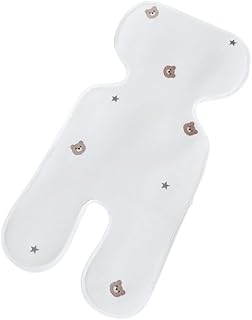 Baby Pushchair Seat Cooling Liner Universal Fit Pram Liner Car Seat Insert Baby Puschair Support Highchair Seat Liner Universal Fit for Strollers and Car Seats Child Safety Seat Cushion Portable and