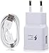 New Phoone Cargador Compatible EP-TA20EWE con Cable Micro USB Carga Rápida 2A para Samsung Galaxy S3, S4, S5, S6, S6 Edge, S7, S7 Edge