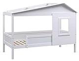 Dieses verspielte Bett zaubert ein herrliches Ambiente in jedes Kinderzimmer und bietet vielerlei Möglichkeiten für Abenteuer, Spaß und Spiel.