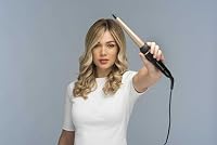 Remington Lockenstab große Locken & natürliche Wellen [kegelförmig 25-38mm] PROluxe Midnight (OPTIheat Technologie, Pro+Einstellung für schonendes Styling,digitales Display, schnellaufheizend) CI91W1B – Ansicht 4