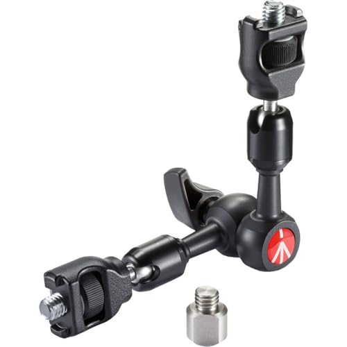 Manfrotto 244MICRO-AR bras magique micro avec fixation anti-rotation pour moniteur