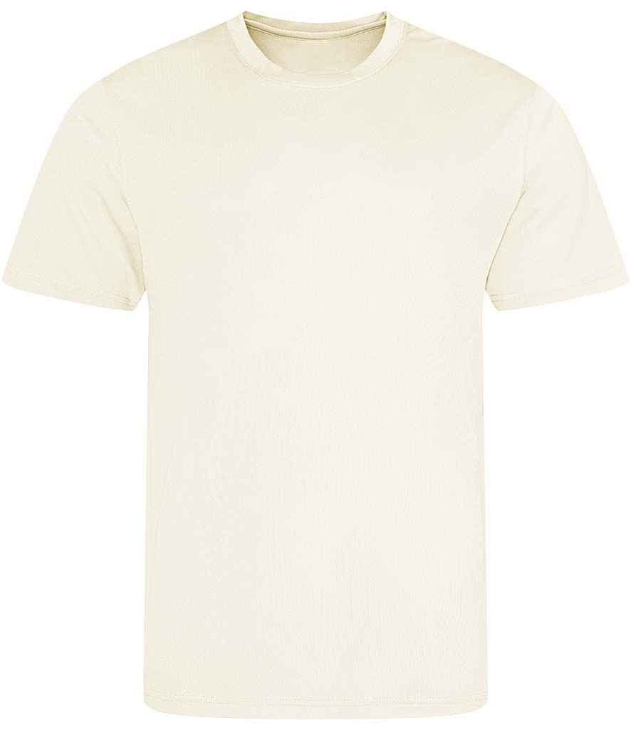 NGWorld Men's Relaxed Fit Crew Neck High Performing Cool T-Shirt - Vanilla - 2XL