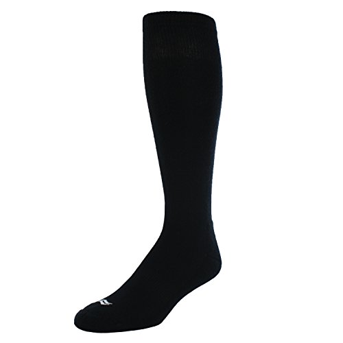 Sof Sole Football Over-The-Calf Team Athletic Performance Youth Socks (2 Pair), Child 9 -Youth 1, Black #TOP21